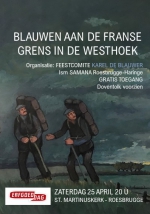 Blauwen aan de Franse grens in de Westhoek - UITGESTELD TOT 24/04/2021