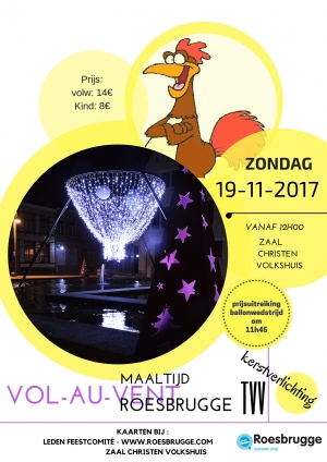 Vol au vent maaltijd 2017